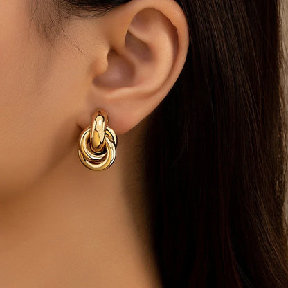 Trendy Hoop Earrings